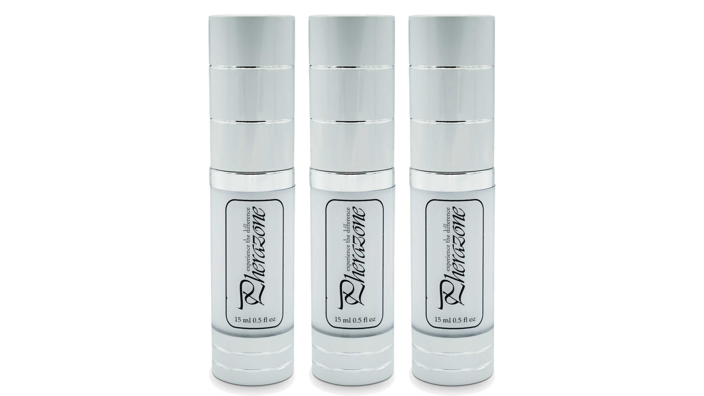 Pherazone Body Cream For for Men, 3X Pheromone Strength, 3 bottles