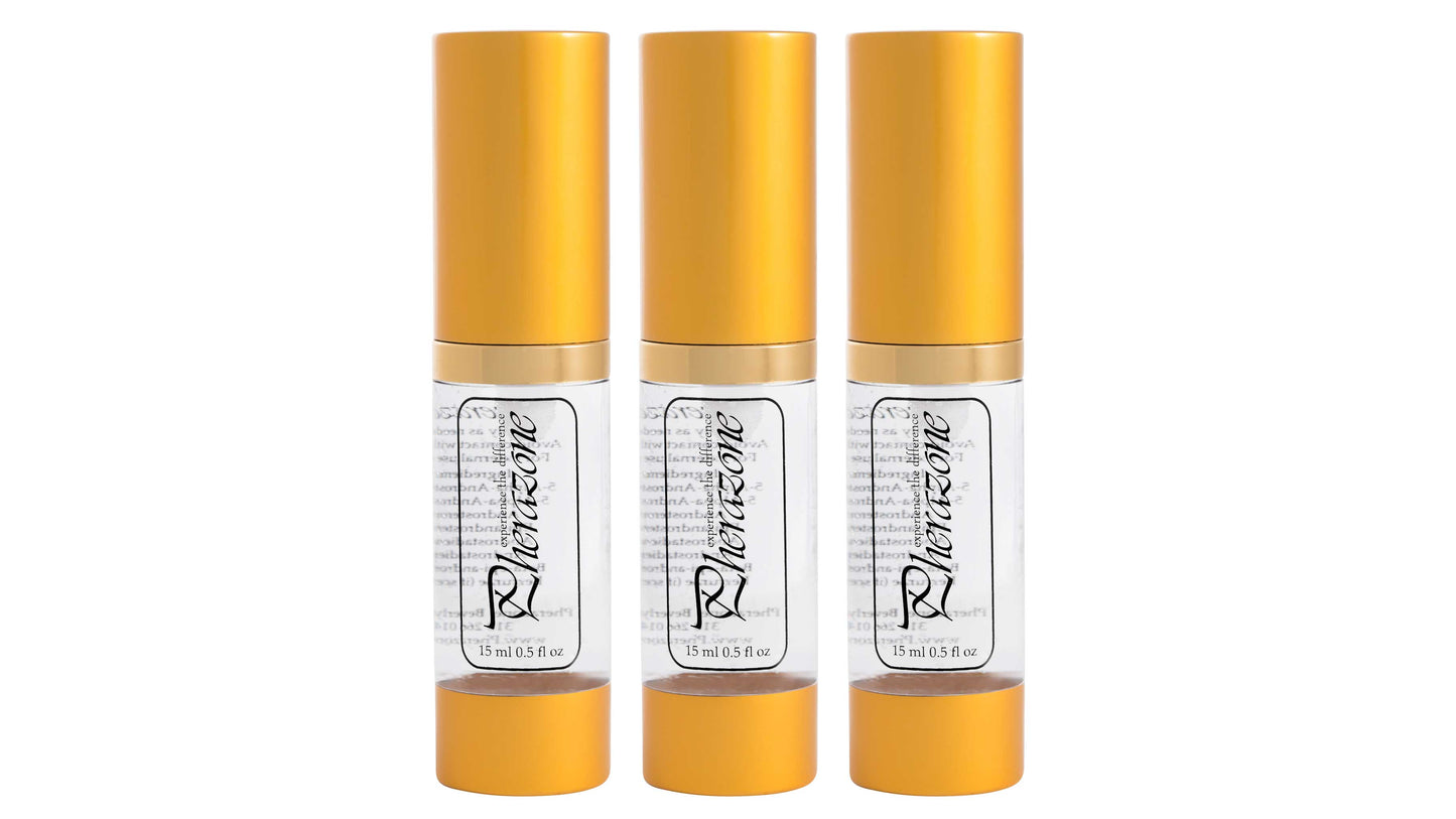 Pherazone Ultra For Women, 15X strength pheromone formula, 3 bottles