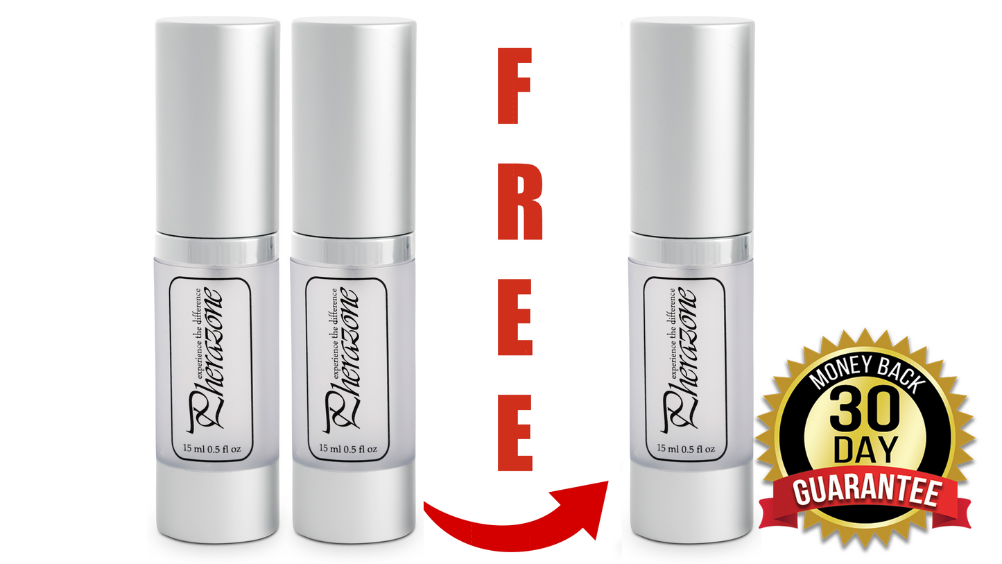 Pherazone Original For Men, 3X Pheromones, 3 Bottles