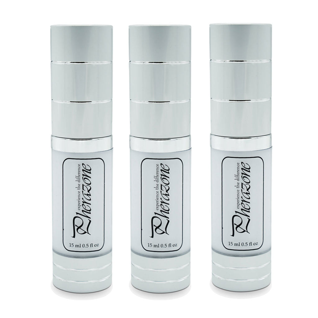 Pherazone Body Cream For for Men, 3X Pheromone Strength, 3 bottles