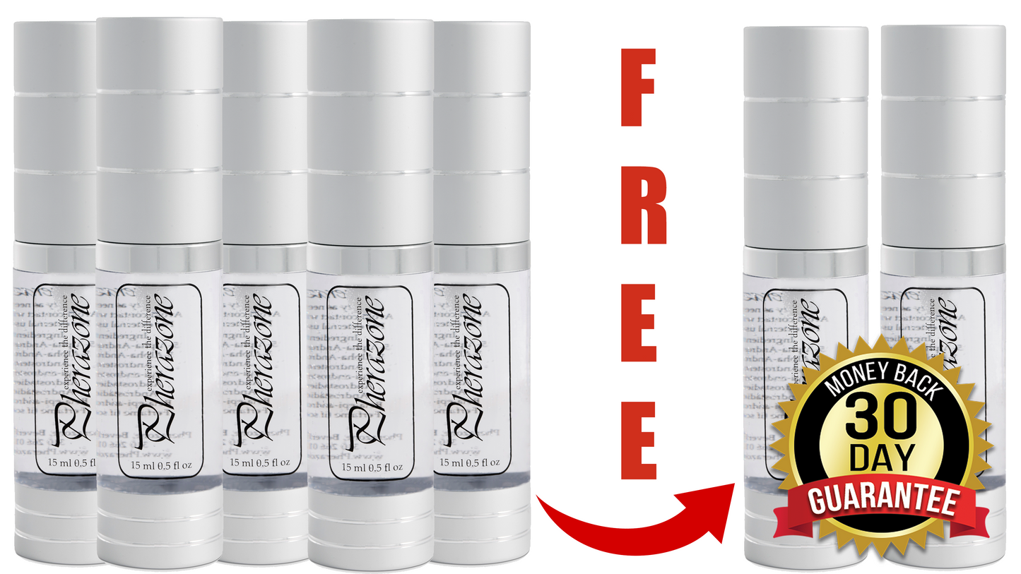 Pherazone Super For Men, 10X Pheromones, 7 bottles