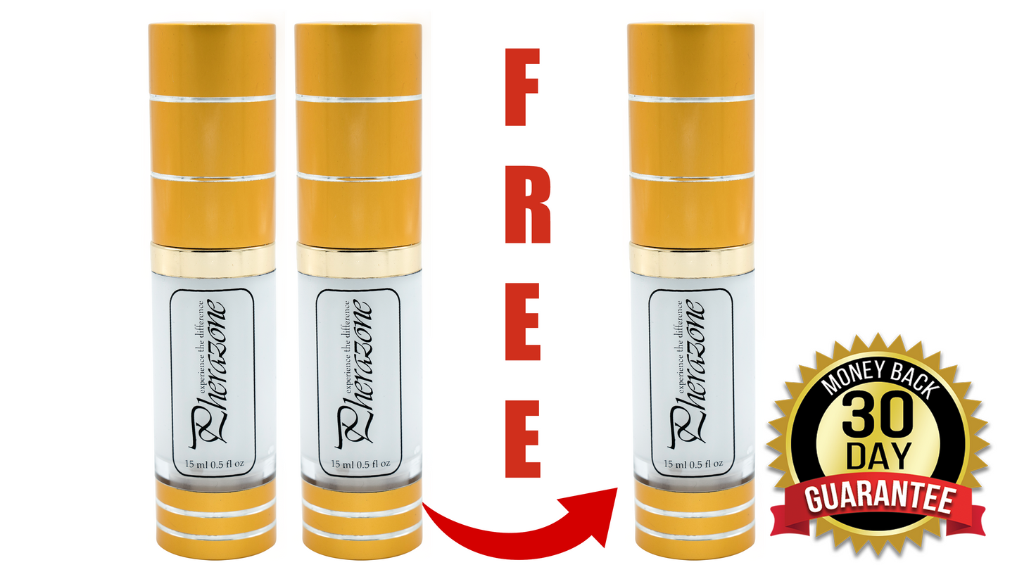 Pherazone Super for Gay Men, 10X Pheromones, 3 bottles