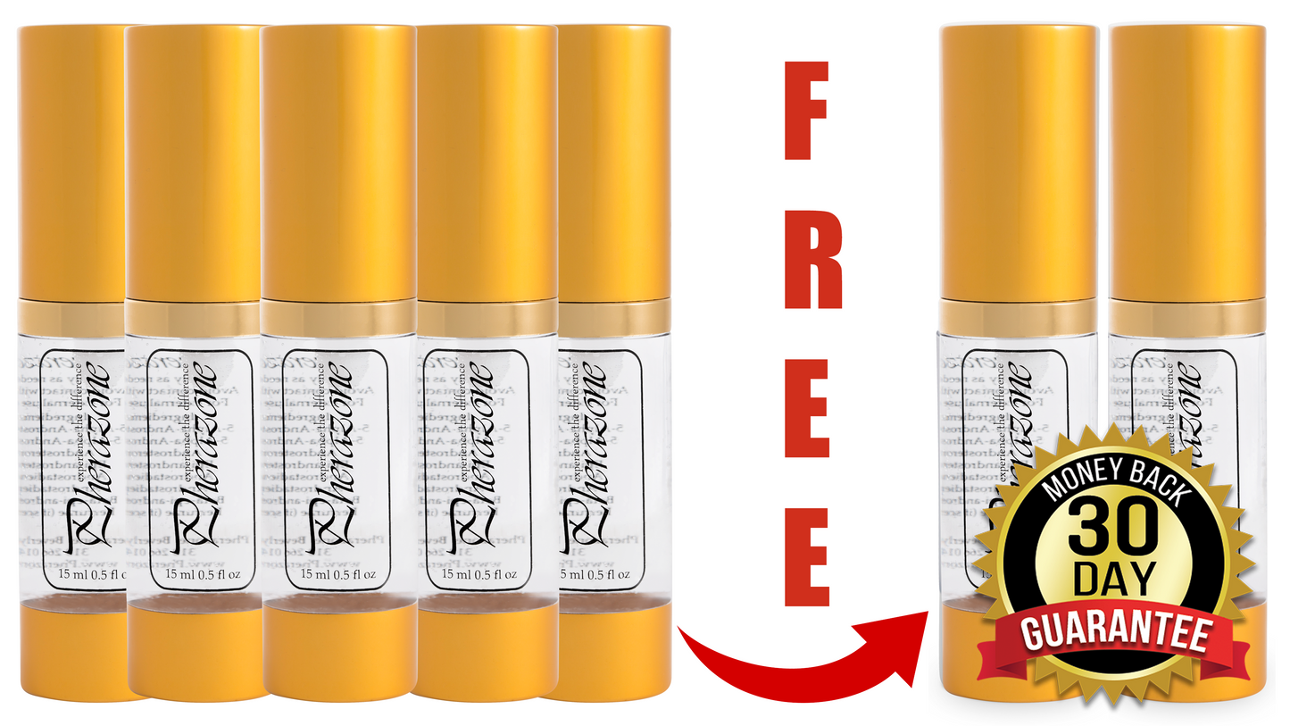 Pherazone Ultra For Women, 15x Pheromones, 7 bottles