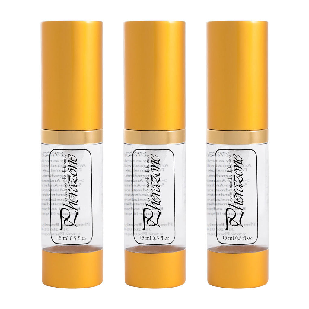 Pherazone For Gay Men, 3X Pheromone Strength, 3 Bottles