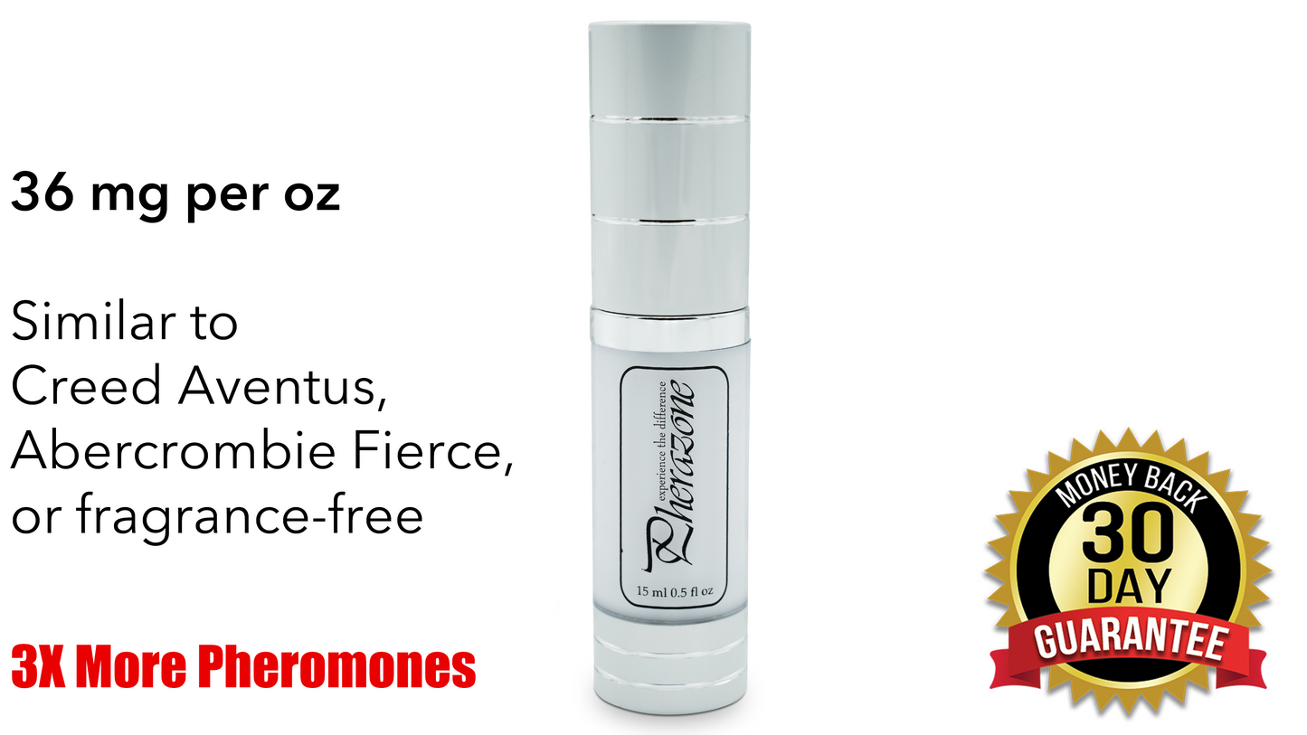 Pherazone Body Cream For Men, 3X Strength Pheromones